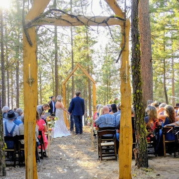 Wedding Design in the Forests of Chelan, WA