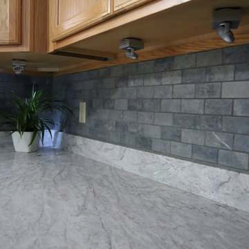 Granite Countertops In Stream White