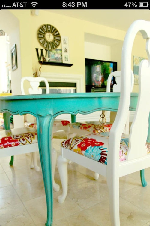 Want to do this to my dining room table but how do I incorporate that