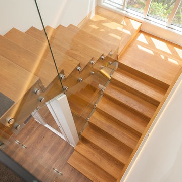 Timber stairs