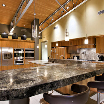 Arcadia Suburban Modern | Kitchen + Island