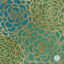 Baby Bloomers Fall Stencils - Wall Stencils