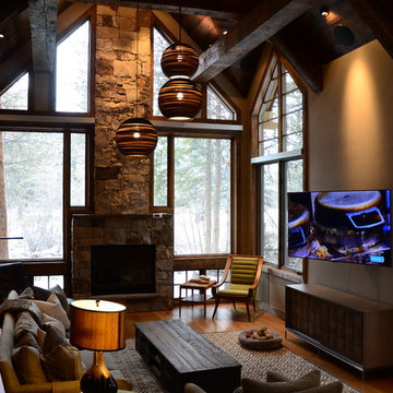 Craftsman Small Living Room