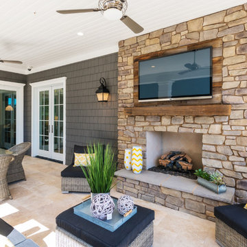 Hamptons Style Spec House in Alamo, CA