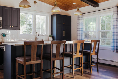 Example of a farmhouse kitchen design in Other