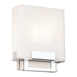 Forecast Lighting  Square 2 Light Flush Mount with Satin Nickel finish - Lighting