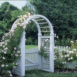 Standard Spindle Top Arbor - Pergolas