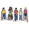 Guidecraft Wooden Special Needs Children (Set of 5)
