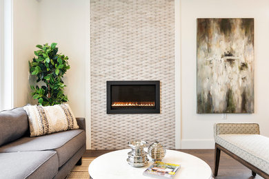 Inspiration for a living room remodel in Vancouver