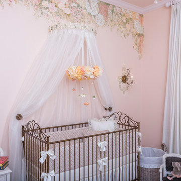 Peachy Roses Baby Room