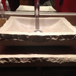 Limestone sinks - Bathroom Sinks