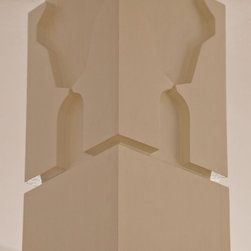 Column Details - "Eagles Perch" - Custom Whimsical Lake House on Cape Cod - Columns And Capitals