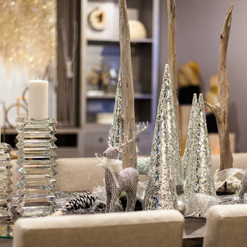 "Enchanted Forest" Holiday Tablescape by Robb & Stucky