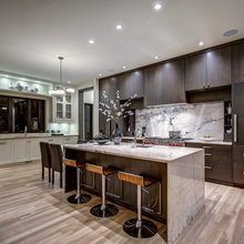 dark kitchen