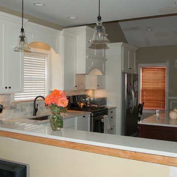 Kitchen, ready for paint