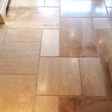 Burnishing and Sealing Works Wonders for Limestone Tiles in Harrogate