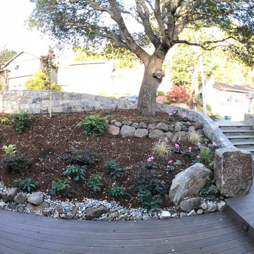 Sloped Entry garden
