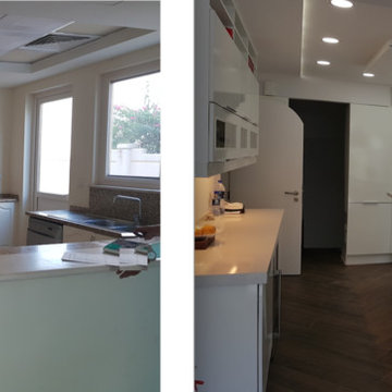Kitchen transformation in Victory Heights villa