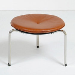 Kjaerholm: PK33 Stool Reproduction - Footstools And Ottomans