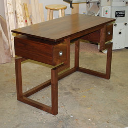 Chad Womack Design - Clear Walnut Desk - Products