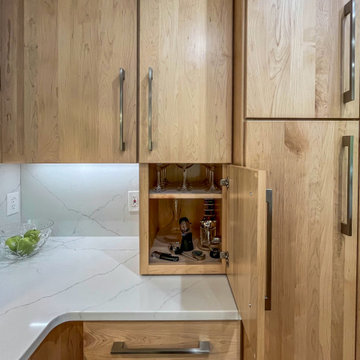 Contemporary Kitchen with Scandinavian Design Style
