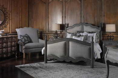 Inspiration for a contemporary bedroom remodel in Charlotte