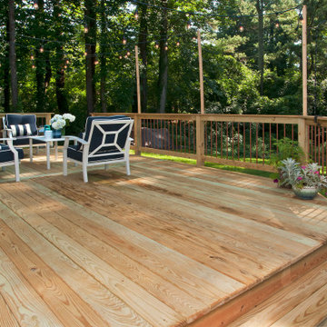 Pressure Treated Wood Decks