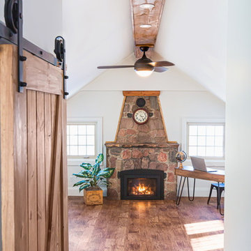 Stone Cottage Vaulted Great room