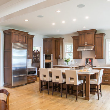 Lake House Prairie Style Kitchen and Bath Cabinetry