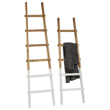 Modern Brown Wood Ladder 37860