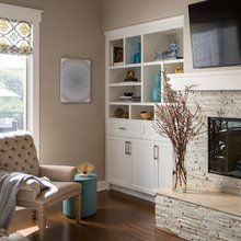 fireplace two side