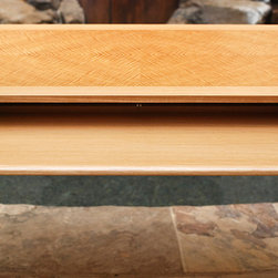 Anigre Executive Desk - Desks And Hutches