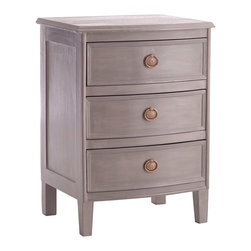 THREE-DRAWER PETITE CHEST &ndash; CHARCOAL &ndash; NEW - Products