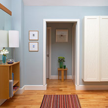 blue paint with maple