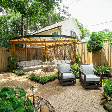 Memorial 10 - Landscape Maintenance, Landscape Design, Color, Fence, Lighting