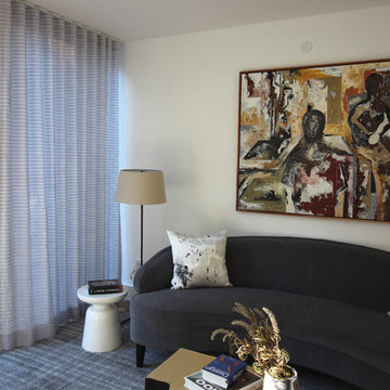 A new condo model unit drapery project