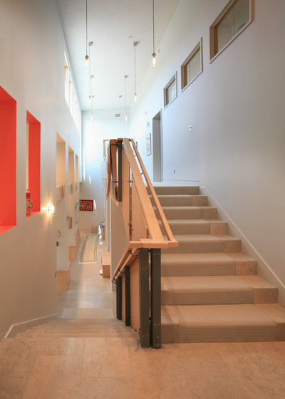 Contemporary Staircase by THINK Architecture - John Shirley