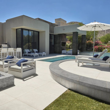 New Romana Granite Pool Area