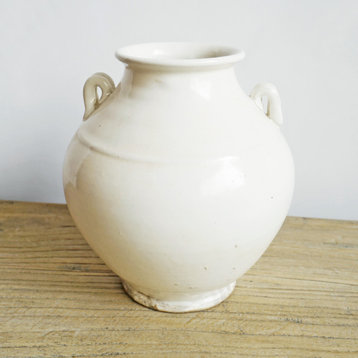 White Ceramic Milk Jug