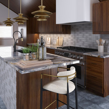 Renderings vs Photos after the renovation