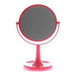 Two-Sided Tabletop 360 Degree Swivel Vanity Mirror - Bathroom Mirrors