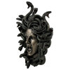 Head of Medusa the Greek Gorgon Serpent Bronze Finish Statue