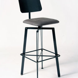 Red Star Stool - Bar Stools And Counter Stools