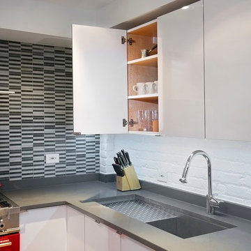 Cabinet refacing and accessorizing
