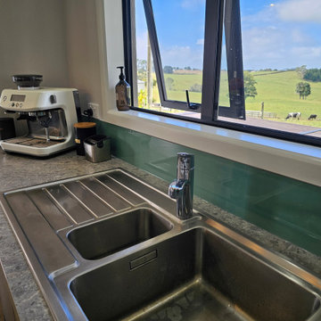 Hamilton Project | Reflections Splashback in Sage Green