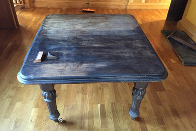 Restoration of Victorian Dining table