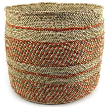 Auburn Stripe Iringa Basket - Medium