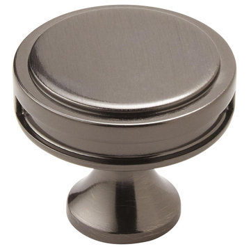 Oberon 1-3/8" 35 mm Diameter Gunmetal Cabinet Knob