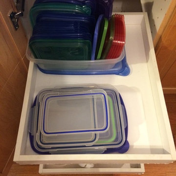 Montgomery Kitchen-Tupperware Cabinet After