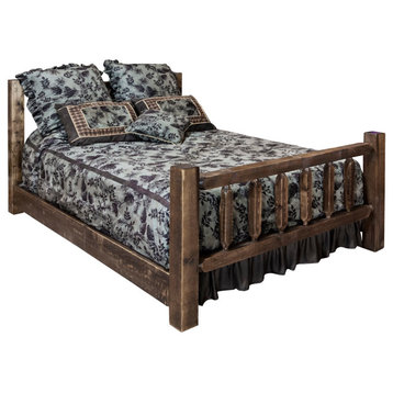Homestead Collection Full Bed, Stain/Clear Lacquer Finish
